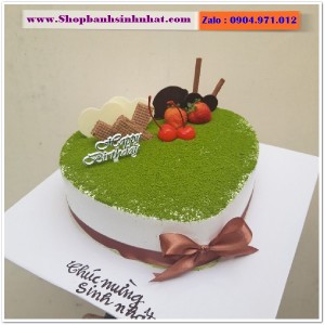 Bánh Sinh Nhật Trà Xanh - VL49